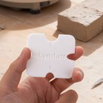 Personalized 3D Printed Name Pottery Foot Rim Shape Tool Daily Use Birthday Gift for Pottery Lover