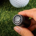 Personalized Golf Elements Monogram Golf Ball Stamp with Metal Storage Box Golf Accessory Birthday Sports Gift for Golf Players