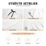 Personliga söta rutiga pyjamasbyxor med snörning kan anpassas med 1-4 bilder på ditt husdjur och namn perfekt present till djurälskare