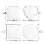 Personalised Birth Flower Friendship Ceramic Ring Dish Jewellery Tray with Name and Text Birthday Wedding Gift for Best Friends Bridesmaids