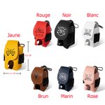 Poche de Golf en Cuir PU Multicolore Personnalisée avec Design Initiales Nom Porte-Tees Portable Accessoire de Sport Cadeau pour Amateur de Golf