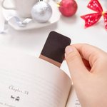 Clip segnalibro in pelle magnetica personalizzata con nome inciso Regalo di compleanno per gli amanti dei libri