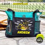 Personalized Cute Tail-Bouncing Marsupilami Tote Bag with with Name and Mesh Pockets Birthday Mother's Day Gift for Kids Moms | Callie × Marsupilami®