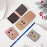 Clip segnalibro in pelle magnetica personalizzata con nome inciso Regalo di compleanno per gli amanti dei libri