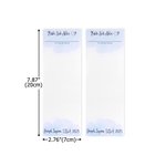 Cahier de notes bibliques personnalisé avec texte Lot de 2 Cadeau d'anniversaire Cadeau de baptême pour chrétien