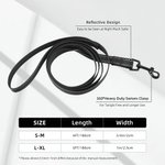 Personalized 3D Cartoon Dog Paw Bone Design Adjustable Reflective Pet Chest Harness with Name Pet Party Birthday Gift for Dog Owners