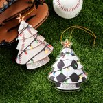 Personalised Colourful Lights Christmas Tree Ball Sports Ornament with Name and Number Home Tree Decor Christmas Gift for Friends Sports Lovers