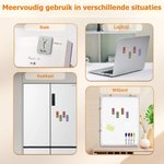 Gepersonaliseerde Geboortebloemen Boeket Multicolor Magnetische PU-leer Bladwijzerclip met Naam Verjaardags Cadeau voor Boekenliefhebbers