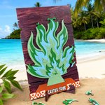 Personalised Survivor Fire New Colourways Puzzle with Name Home Decoration Birthday Christmas Gift for Survivor Fans Game Lovers