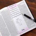 Cahier de notes bibliques personnalisé avec texte Lot de 2 Cadeau d'anniversaire Cadeau de baptême pour chrétien