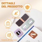 Segnalibro magnetico in pelle PU personalizzato con nome fiore e iniziale accessorio per letture regalo per amanti dei libri
