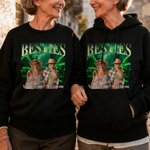 Personalized Bestie Photo You Get Me I Get You T-shirt Sweatshirt Hoodie with Name Christmas Anniversary Gift for Sisters Friends