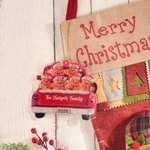 Personalised Cute 1-12 Gingerbread Men Family Christmas Ornament with Names and Year Christmas Tree Decor Holiday Gift for Family