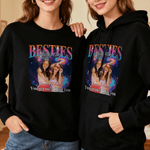 Personalized Bestie Photo You Get Me I Get You T-shirt Sweatshirt Hoodie with Name Christmas Anniversary Gift for Sisters Friends