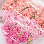 Personalisierte erste Mama jetzt Oma Geburt Blume Liebe Papier Blume Schatten Box Rahmen mit Namen und Titel Muttertag Geburtstag Geschenk für Mama Oma