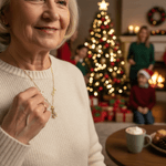 Personalisierte Weihnachtsbaum 2-18 Birthstones Halskette mit Namen Dainty Schmuck Weihnachtsgeschenk für Mama Oma Frau