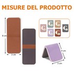 Segnalibro magnetico in pelle PU personalizzato con nome fiore e iniziale accessorio per letture regalo per amanti dei libri