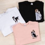 Camiseta sudadera o sudadera con capucha personalizado de algodón con foto bordado regalo de cumpleaños para amantes de mascotas