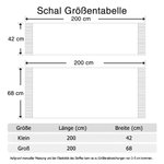 Personalisierter weicher gestickter Initiale-Name-Schal mit Blume und Quaste aus warmem Faux Kaschmir Geburtstagsgeschenk für Familie Freunde