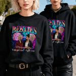 Personalized Bestie Photo You Get Me I Get You T-shirt Sweatshirt Hoodie with Name Christmas Anniversary Gift for Sisters Friends