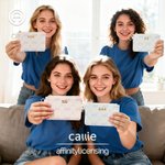 Personalized Bow Tie Heart Design Key Pouch with Sorority Name Bid Day Sorority Initiation Gift for Friends Girls | Callie × Affinity Licensing