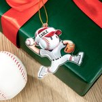Personalized Multi-Sport Christmas Acrylic Ornament with Name Christmas Gift for Athletes Coaches