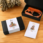 Personalised Cute Christmas Hat Dog Gift Box with Name Christmas Gift for Dog Owner