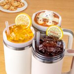 Gepersonaliseerde Coffee Cola Orange Juice Cat Cup Top Cover voor Stanley met naam Verjaardag Kerstcadeau voor Cat Lover eigenaar