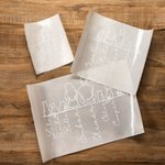 Personalizado Lindo Gato Perro Línea Dibujo Arte Pegatinas Coche con Nombre Mascota Memorial Uso Diario Regalo para los dueños de mascotas