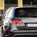 Personalizado Lindo Gato Perro Línea Dibujo Arte Pegatinas Coche con Nombre Mascota Memorial Uso Diario Regalo para los dueños de mascotas