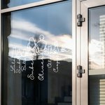 Personalizado Lindo Gato Perro Línea Dibujo Arte Pegatinas Coche con Nombre Mascota Memorial Uso Diario Regalo para los dueños de mascotas