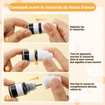 Tampon de Balle de Golf Personnalisé avec Initiale Nom ou Monogramme Cadeau Anniversaire pour Amateur de Golf