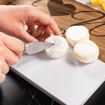 Personalised Engraved Initials Acacia Marble 11 Pcs Cutting Board Coaster Set with Ceramic Bowls Christmas Gift for Family Friends