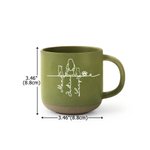 Mug en Céramique 355 ml Personnalisée avec Silhouette de Chat ou Chien et Noms Cadeau d’Adoption pour Propriétaires et Amoureux d’Animaux