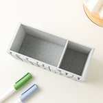 Personalized 3D-Printed Pen Holder with Name and 2 Compartments Back to School Birthday Christmas Gift for Teacher Student