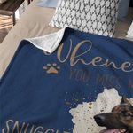 Gepersonaliseerde aquarel huisdier foto Memorial Zachte deken met naam Sympathie verjaardagscadeau voor huisdiereigenaren Pet Lovers