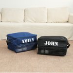 Design personalizzato del nome Grande baule da golf Organizzatore Borsa di stoccaggio con scomparti regolabili Accessori da golf Regalo di Natale di compleanno per gli amanti del golf