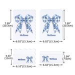 Personalized Chinoiserie Acrylic Mahjong Line Reader and Tile Mixer Set with Name Mahjong Game Night Gift for Mahjong Enthusiasts