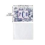 Pegatinas de cartas de mahjong personalizadas con monograma y protector Regalo de noche de juegos de mahjong para aficionados al mahjong