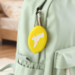 Personalized Cute Dinosaur Excavator Pattern Coin Purse Keychain with Name Christmas Birthday Gift for Kids