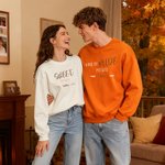 Personalized Sweet Potato Kind of Rude Potato Sweatshirt Hoodie with Name Autumn Winter Gift for Couple Friends