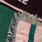 Coperta personalizzata del Parco Nazionale Wilderness Adventure con nappe Anno e nome Attività all'aperto Regalo da campeggio per gli amanti della natura