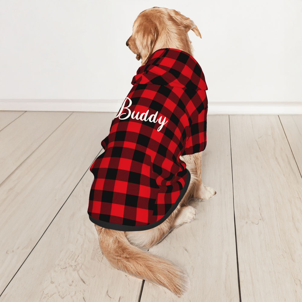 Chandail à capuchon pour chien avec nom Cadeau d'anniversaire pour l'animal de compagnie