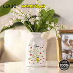 Personalized Yellow-Spotted Leopard Marsupilami Ceramic Vase with Name Home Decor Christmas Birthday Gift for Family Friends | Callie × Marsupilami®