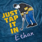 Personalised Just Tap It in Golf Cart Seat Cover with Embroidery Name Club Team Birthday Gift for Golf Player Lover