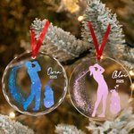 Gepersonaliseerd Glitter Golfer Silhouet Kerst Ornament met Naam en Jaar Huisboom Decoratie Kerst Cadeau voor Golfliefhebbers