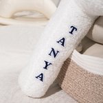 Personalised Soft Letter Plush Pillow with Name Patch Nursery Home Decor Housewarming Gift for Family Kids