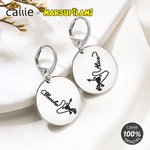 Orecchini personalizzati con nome e cognome, regalo di Natale per lei, Callie × Marsupilami®.