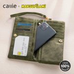 Personalized Yellow-Spotted Leopard Marsupilami Butterfly PU Leather Wallet with Name Birthday Anniversary Gift for Women | Callie × Marsupilami®