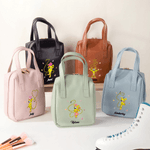 Personalised Long-Tailed Leopard Marsupilami PU Leather Handheld Cosmetic Travel Bag Birthday Gift for Sisters Friends | Callie × Marsupilami®